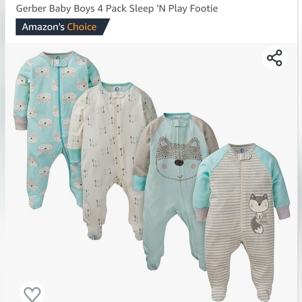 Sleep 'N Play Footie Pajamas